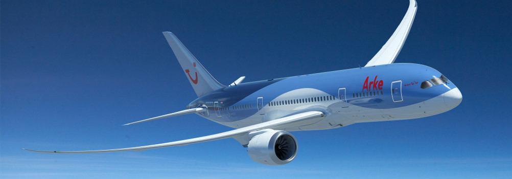 Een B787 Dreamliner