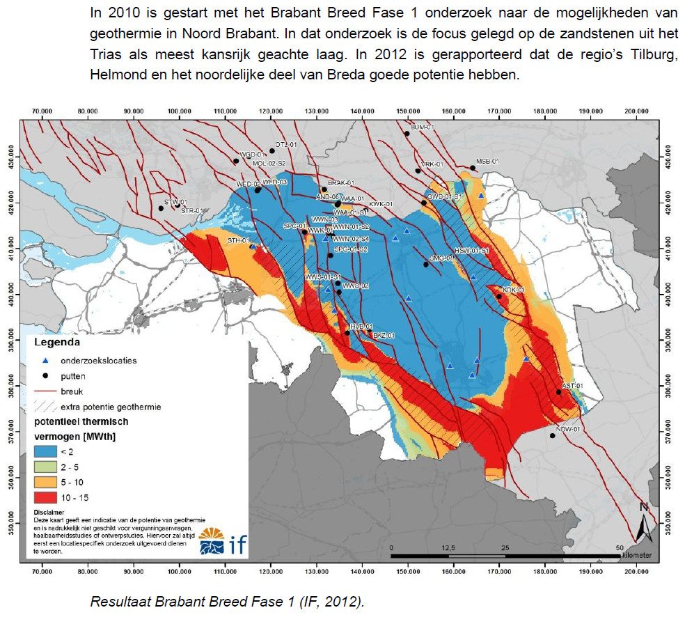 Geothermiekansen, uit Geothermische energie uit Trias aquifers in de ondergrond van Noord-Brabant