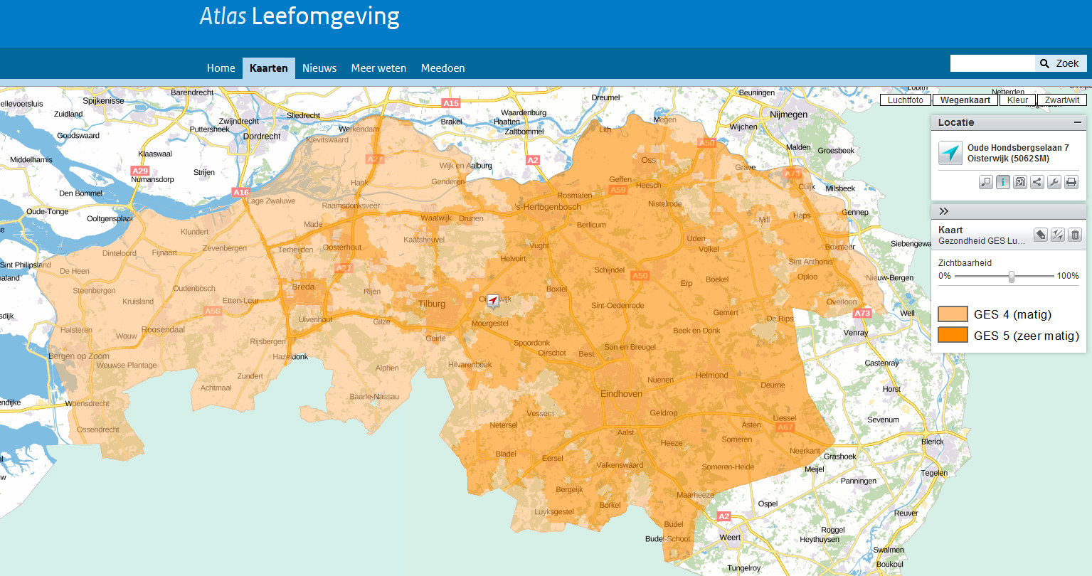 PM2.5 in Brabant