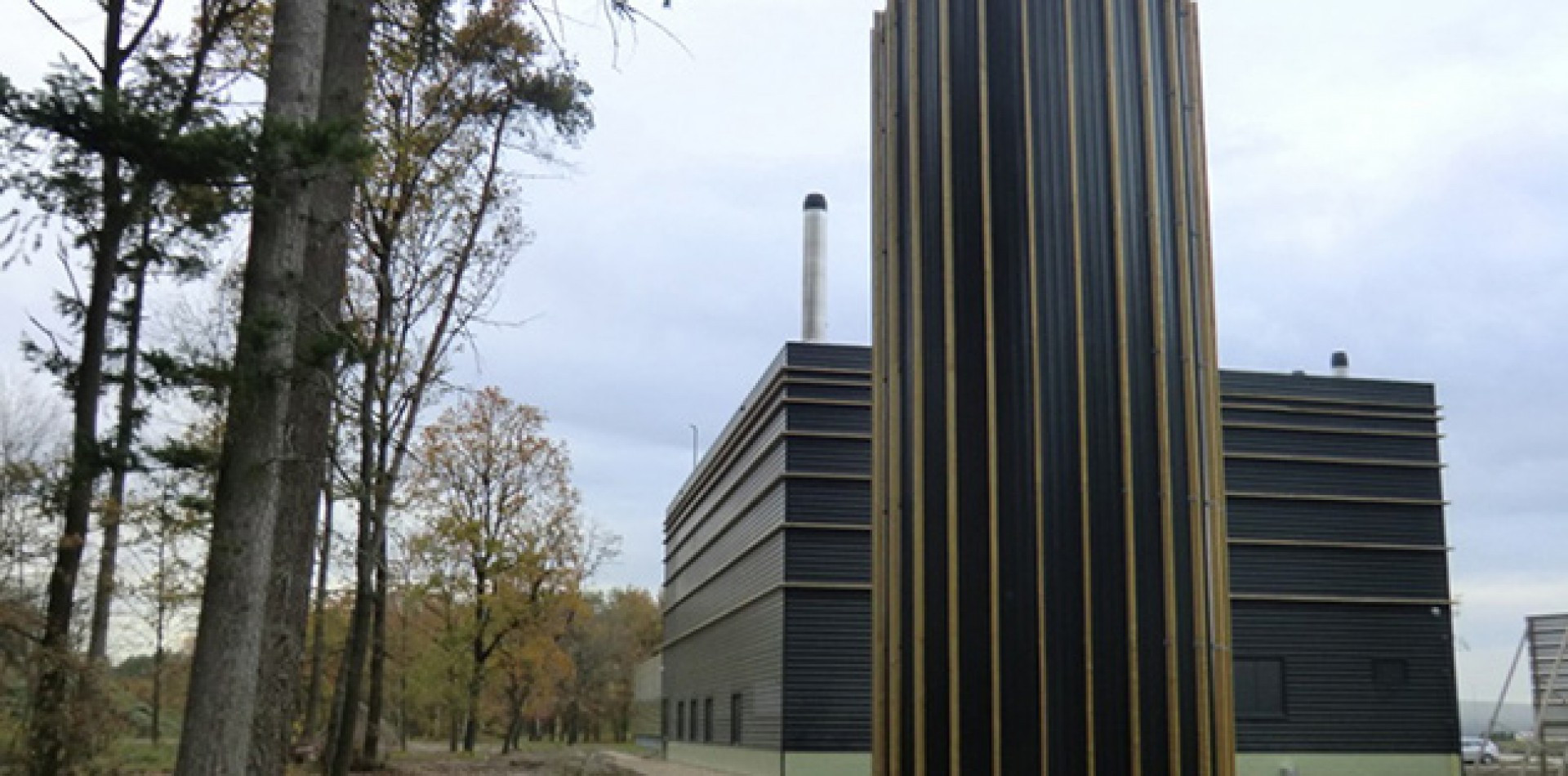 De biomassacentrale in Meerhoven