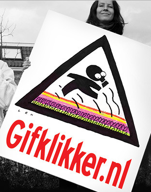 Ditis het meldpunt van de actiegroep Bollenboos. Men kan melden op www.gifkikker.nl . De actiegroep zit op www.bollenboos.nl
