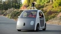 De zelfrijdende auto van Google