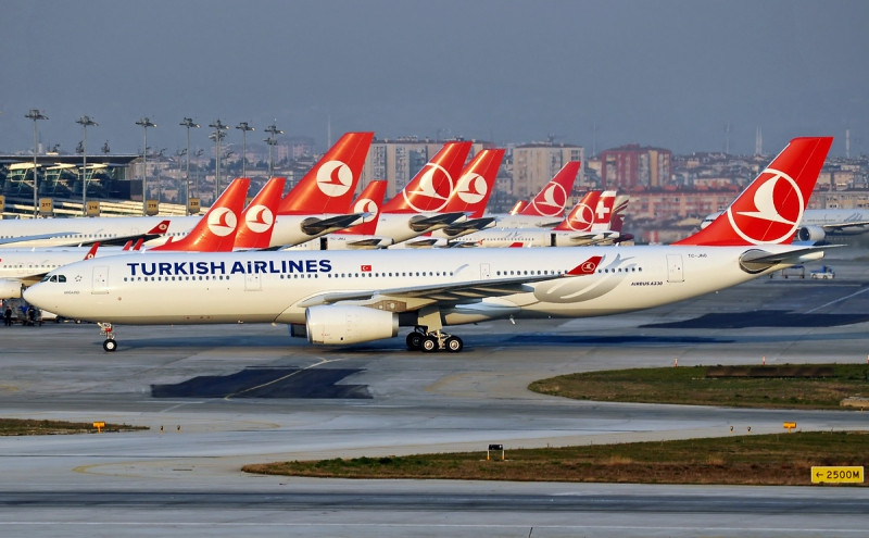 vliegtuigen turkish airlines