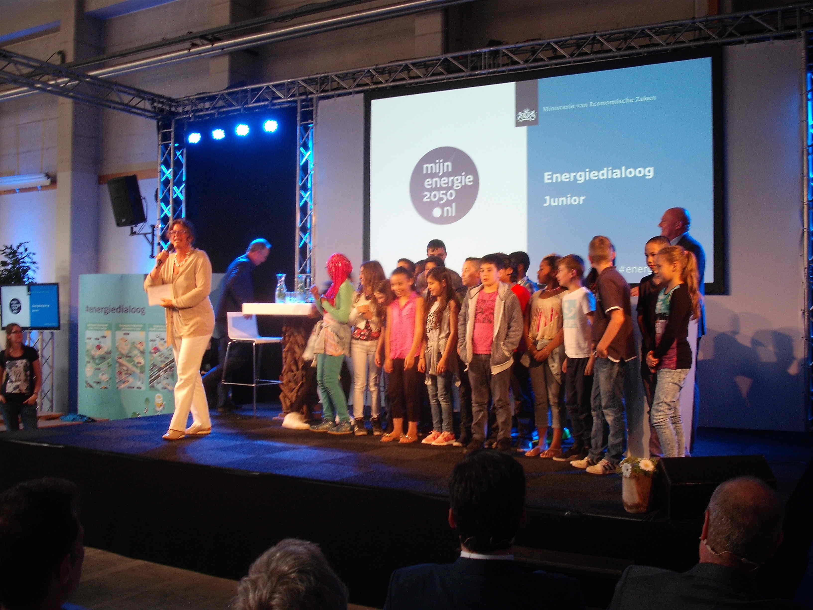De winnende klas van SALTO-school Strijp Dorp uit Eindhoven