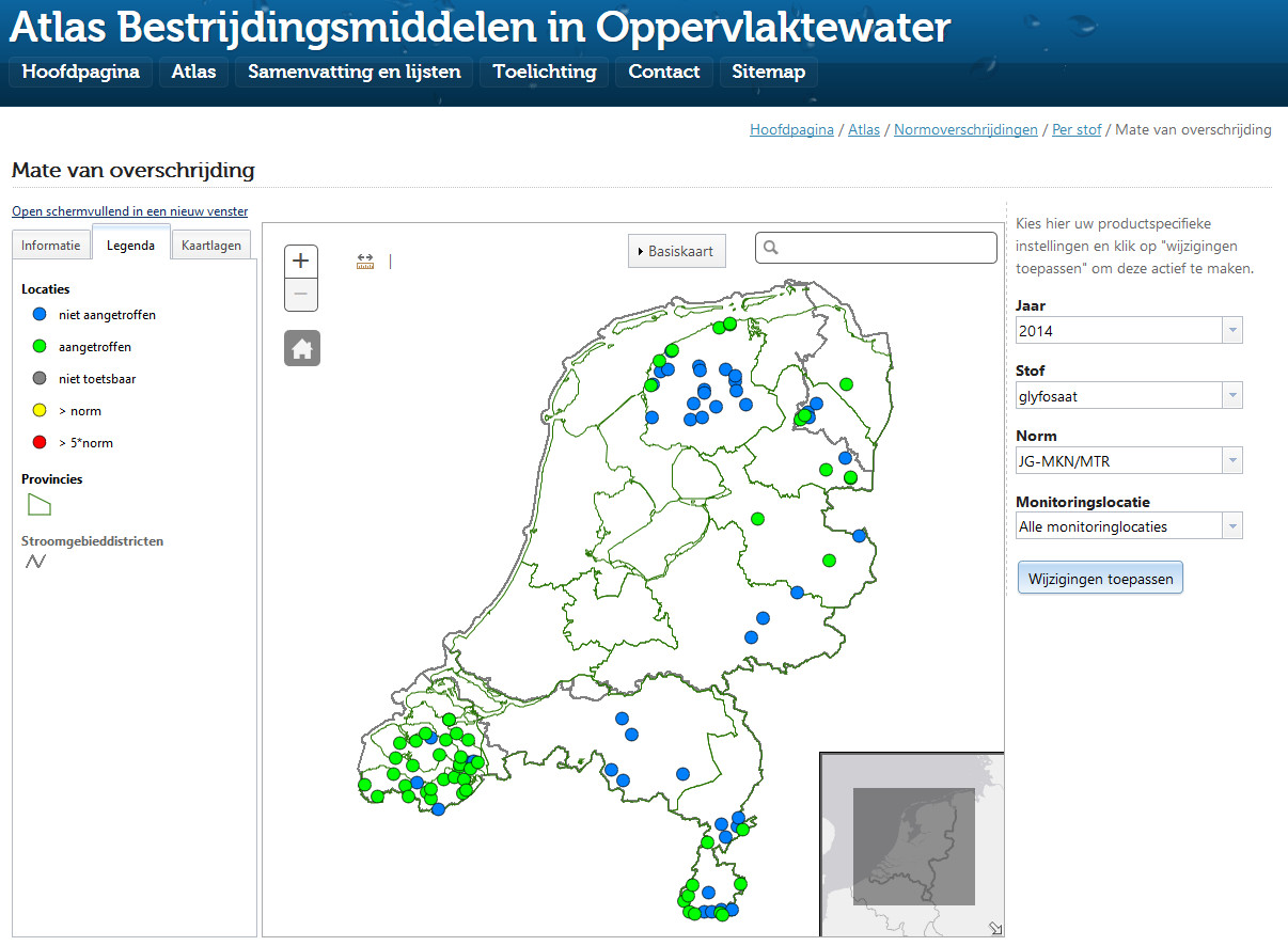 verspreiding glyfosaatnederland 2014_atlas