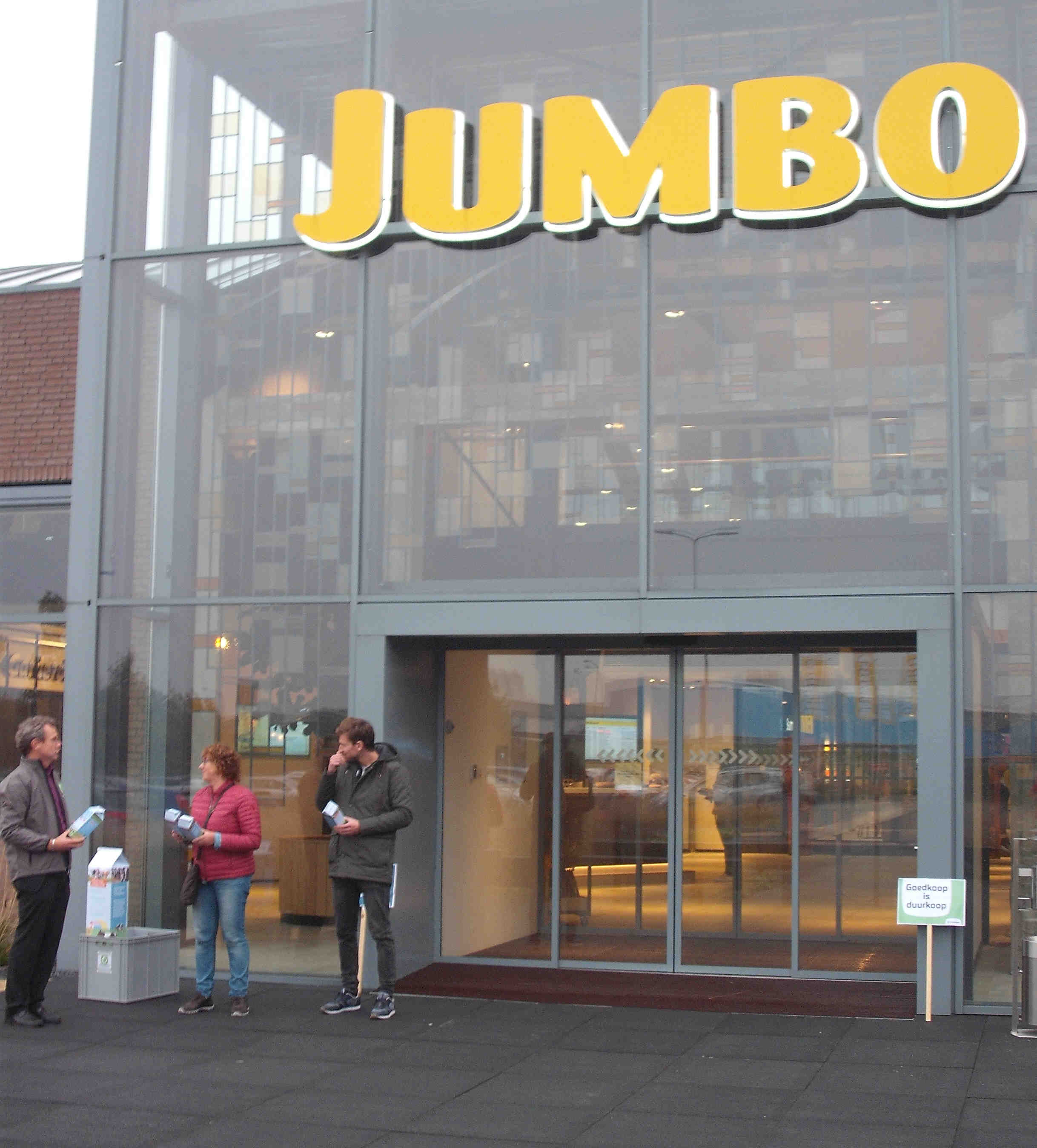 Met Milieudefensie op bezoek bij de Jumbo