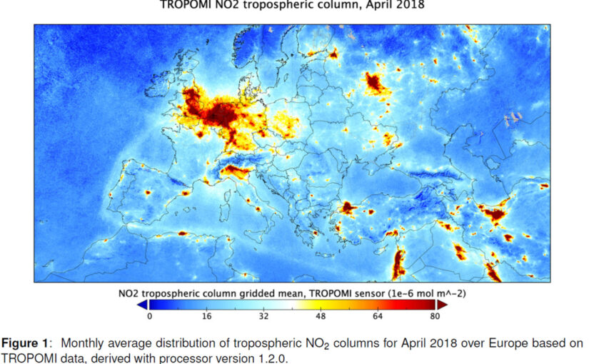 Gezondheidskosten vanwege luchtvervuiling in Europa